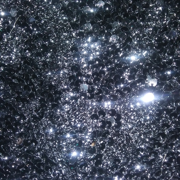 Women's black sequined top. Purchased in Ireland - Picture 3 of 3
